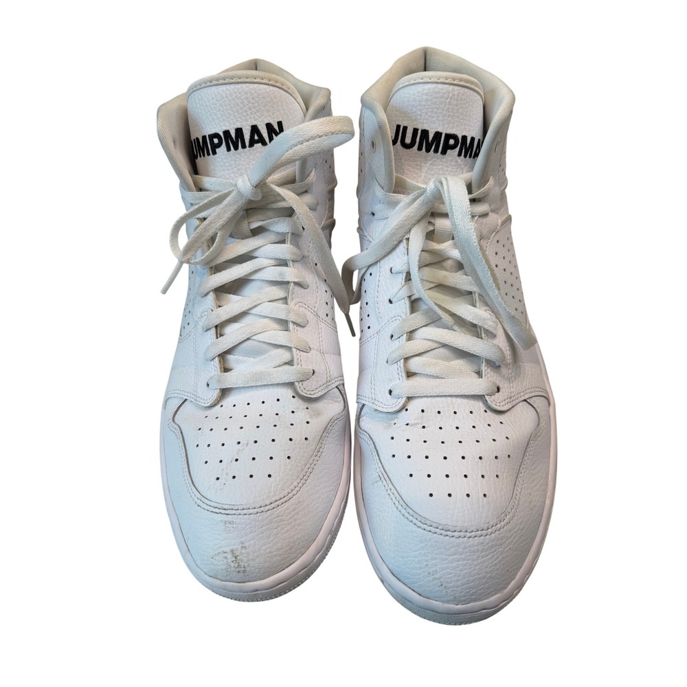 Jordan Access Mid White Black AR3762-100 Mens Size 14 Basketball Shoes Sneakers